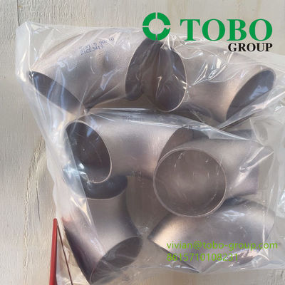 ASTM B16.9 Copper Nickel Elbow C70600 45°/90° Angle, Industrial Piping Fitting