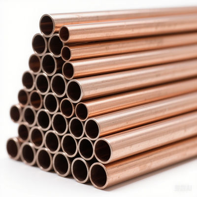 Tubos de cobre-níquel CuNi sin costura C70600 90/10 para aplicaciones de alta temperatura y alta presión - SCH80, 6M de longitud