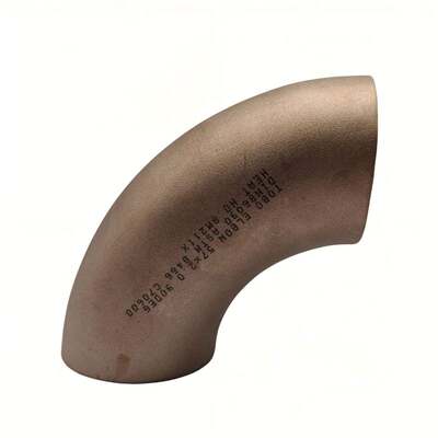 Industrial CuNi 70/30 Copper Nickel 90 Degree Elbow, Seamless Butt weld Schedule 40