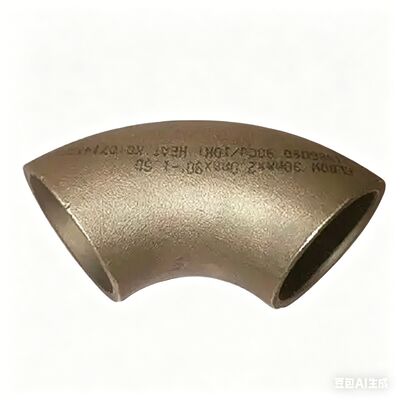 CuNi 90/10 C70600 90 Degree LR Butt Weld Elbow ASTM B466 for Seawater Piping