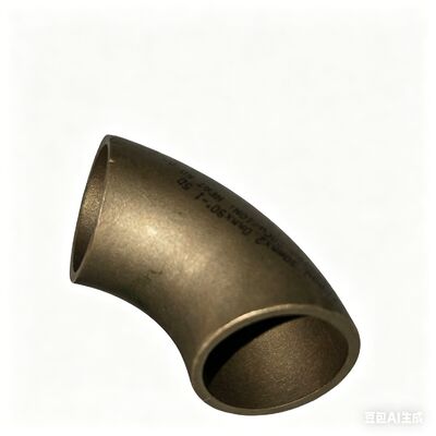 Codo de cobre y níquel ASTM B466 UNS C9010 1.5D 90° 3'' SCH40 ASME B16.9