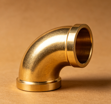 Polished CuNi Elbow High Pressure Customized Thickness Butt Weld Pipe Bend Fitting