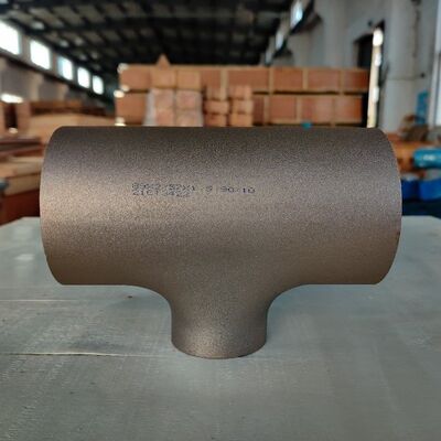 CuNi 70/30 Reducing Tee Socket Weld ASME B16.5 Class150 ASTM B466 UNS C71500 Forged Fitting