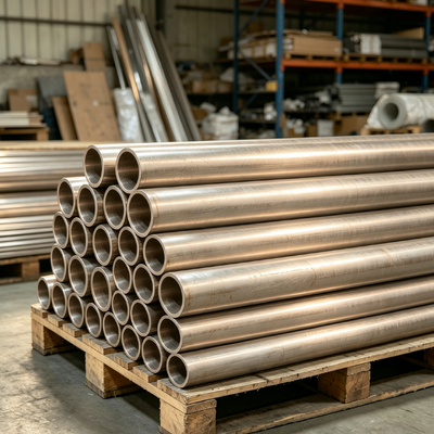 High Tensile Strength Corrosion Resistant Copper Nickel Pipe with Customized Size