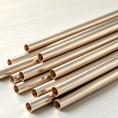 Tubo sin costura ASME SB111 C71500 CuNi 70/30 con alta resistencia a la corrosión por agua de mar y acabado recocido en solución para aplicaciones de intercambiadores de calor