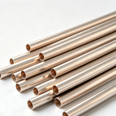 C70600 Tubo de cobre y níquel ±0,1 mm Precisión longitud personalizada Tubo anti-corrosión marino