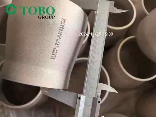 Eccentric Copper Nickel Reducer Fitting ASME B16.9 Marine Grade for Corrosive Environments